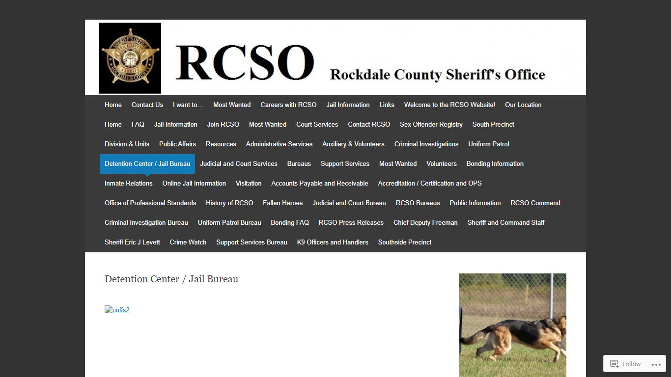 Detention Center / Jail Bureau | Rockdale County Sheriff's Office